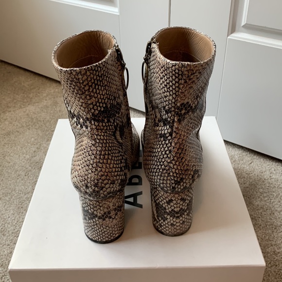 ABLE Snakeskin Celina Ankle Boot - Picture 8 of 8